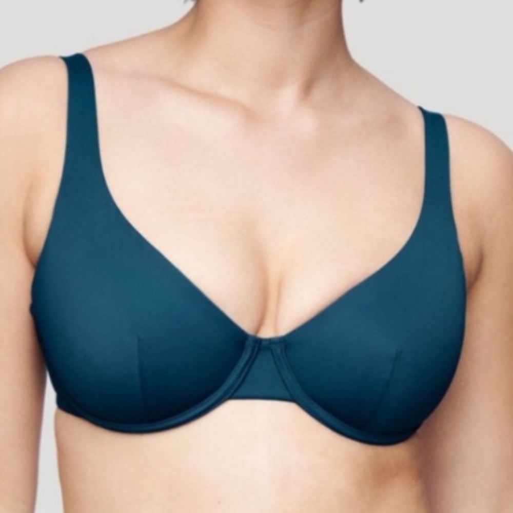 CUUP Teal Bikini Top
